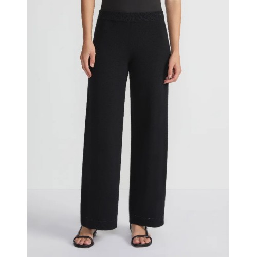 Plus-Size Wool-Cashmere Knit Pant