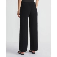 Plus-Size Wool-Cashmere Knit Pant