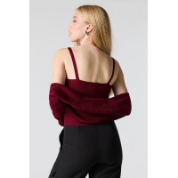 Ribbed Knit Tank & Bolero 2 Piece Set