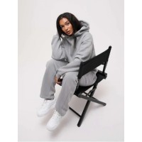 Loose Kangaroo Pocket Hooded Pant Sets