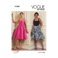 Vogue sewing pattern 1884 Misses' Dress