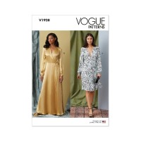 Vogue Sewing Pattern 1928 Dress in Two Lengths