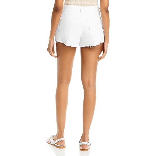 [BLANKNYC] Womens Raw Hem Short Denim Shorts