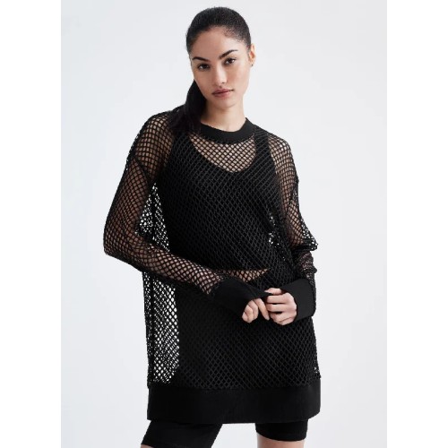 MESH LONG SLEEVE SHIRT