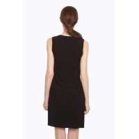 Corliss Nursing Dress Black