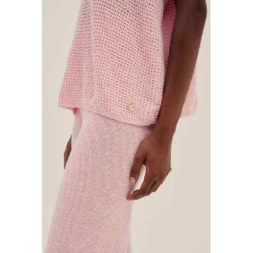 Lu Knit Pants Pink