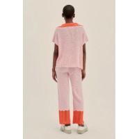 Lu Knit Pants Pink