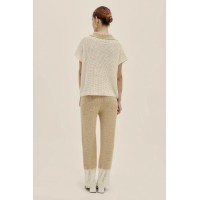 Lu Knit Pants Latte