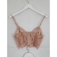 Bardot Blush Cocktail Lace Camisole & Pencil Mini Set Size 10