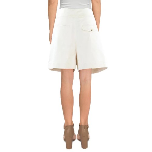 Lauren Ralph Lauren Womens Sateen Short Flat Front