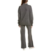 Beulah 3pc Cashmere-Blend Sweater & Pant Set