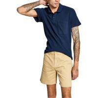 And Now This Mens Chino Mid-Rise Khaki Shorts