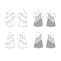 Butterick sewing pattern B6988 Children's Dresses