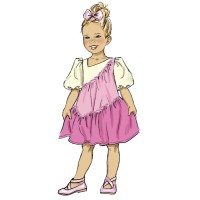 Butterick sewing pattern B6988 Children's Dresses