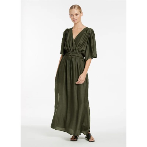 Jetset Full Sleeve Dress - Olive