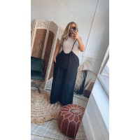 Head Over Heels Jumpsuit, Black