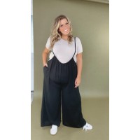 Head Over Heels Jumpsuit, Black