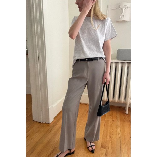 WIDE LEG SUITING PANT