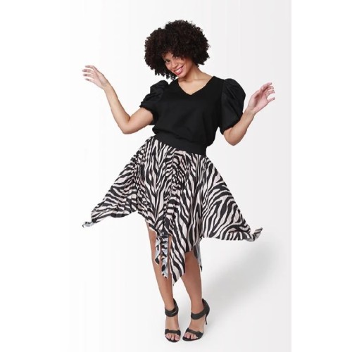 Elly Skirt // Zebra