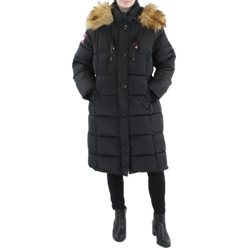 Canada Weather Gear Womens Long Cold Weather Parka Coat