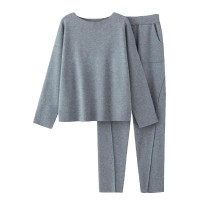 Angarad Knitted Top and Pants Set