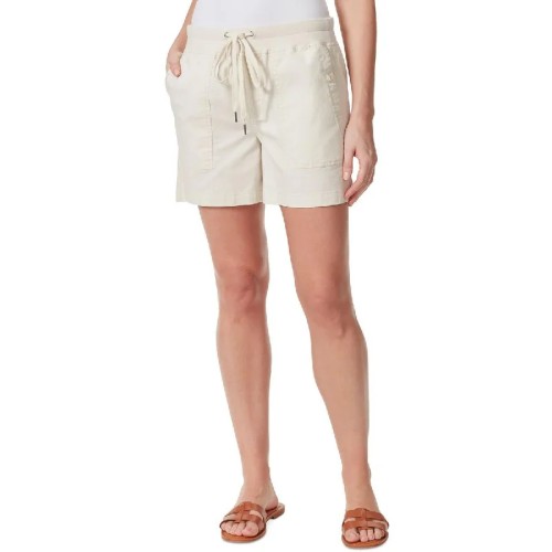 Gloria Vanderbilt Womens Utility Pull On Cargo Shorts