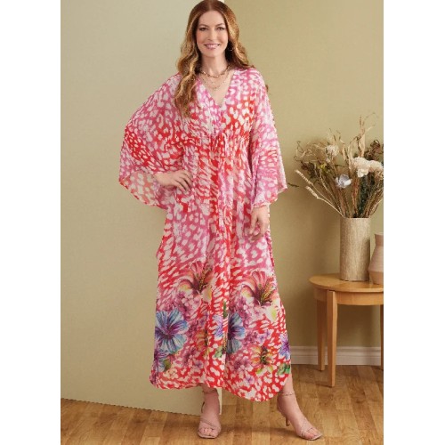 Butterick sewing pattern 6900 Misses' Caftan