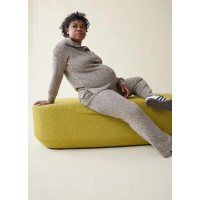 The Stay Cozy Maternity + Postpartum Sweater Pant Taupe