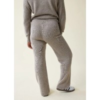 The Stay Cozy Maternity + Postpartum Sweater Pant Taupe