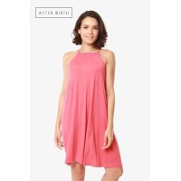 Fianna Sleeveless Bamboo Cotton Nursing Dress Tulip