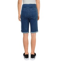 NYDJ Womens Knit Midi Denim Shorts