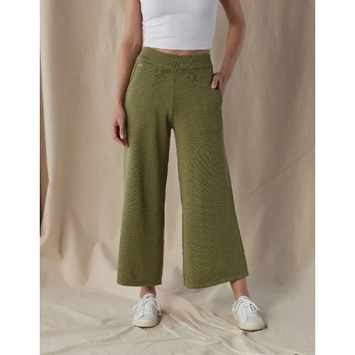 Wanderlust Knit Pant in Pine Needle