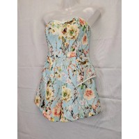 Blue Juice Bustier Floral Playsuit Size 10