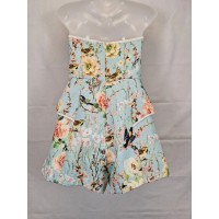 Blue Juice Bustier Floral Playsuit Size 10