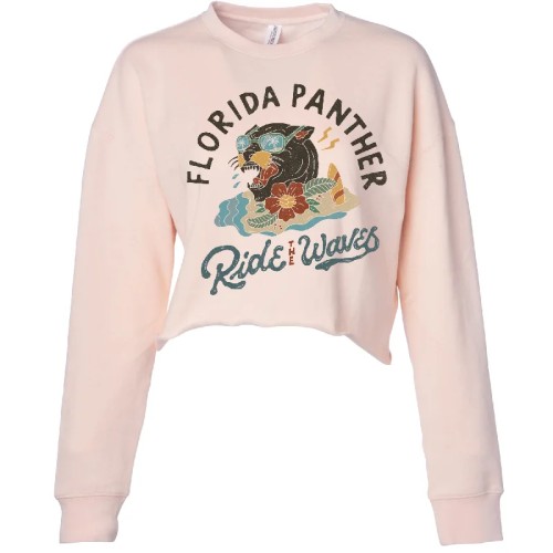 Florida Panther Cropped Sweater