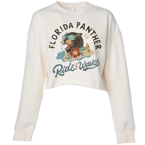 Florida Panther Cropped Sweater