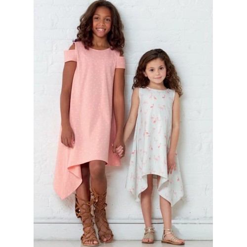 McCalls Child/Teen Dresses M7737