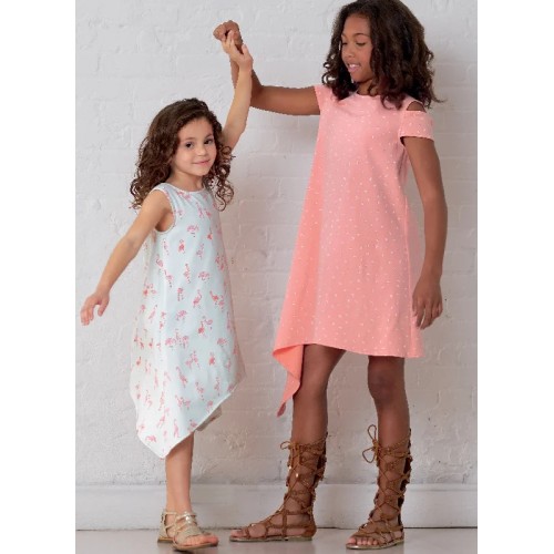 McCalls Child/Teen Dresses M7737