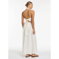 Jetset Halter Dress - Chalk