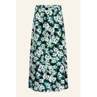 Elodie Skirt | Hazy Floral Navy/Cream/Green