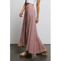 Eliza Lace Skirt in Rose