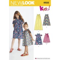 New Look Child/Teen Dresses and Tops N6522