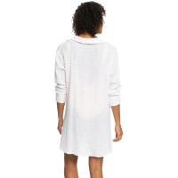 Sun And Limonade Beach Cover-Up Dress - Bright White