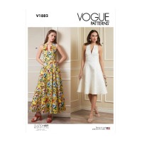 Vogue sewing pattern 1882 Misses' Dress