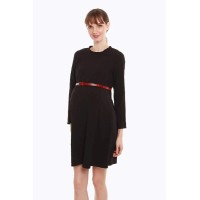 Corinna Nursing Dress Black