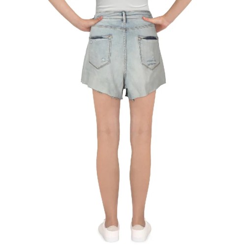 Vigoss Womens Denim Raw Hem Cutoff Shorts