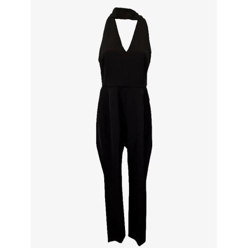 Lavish Alice Halter Neck Keyhole Evening Jumpsuit Size 8