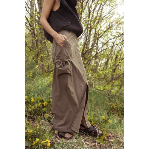 Ellie Cargo Skirt in Olive