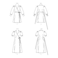 Butterick Sewing Pattern B6928 Misses' Dress in Two Lengths