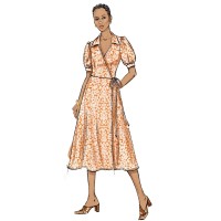 Butterick Sewing Pattern B6928 Misses' Dress in Two Lengths